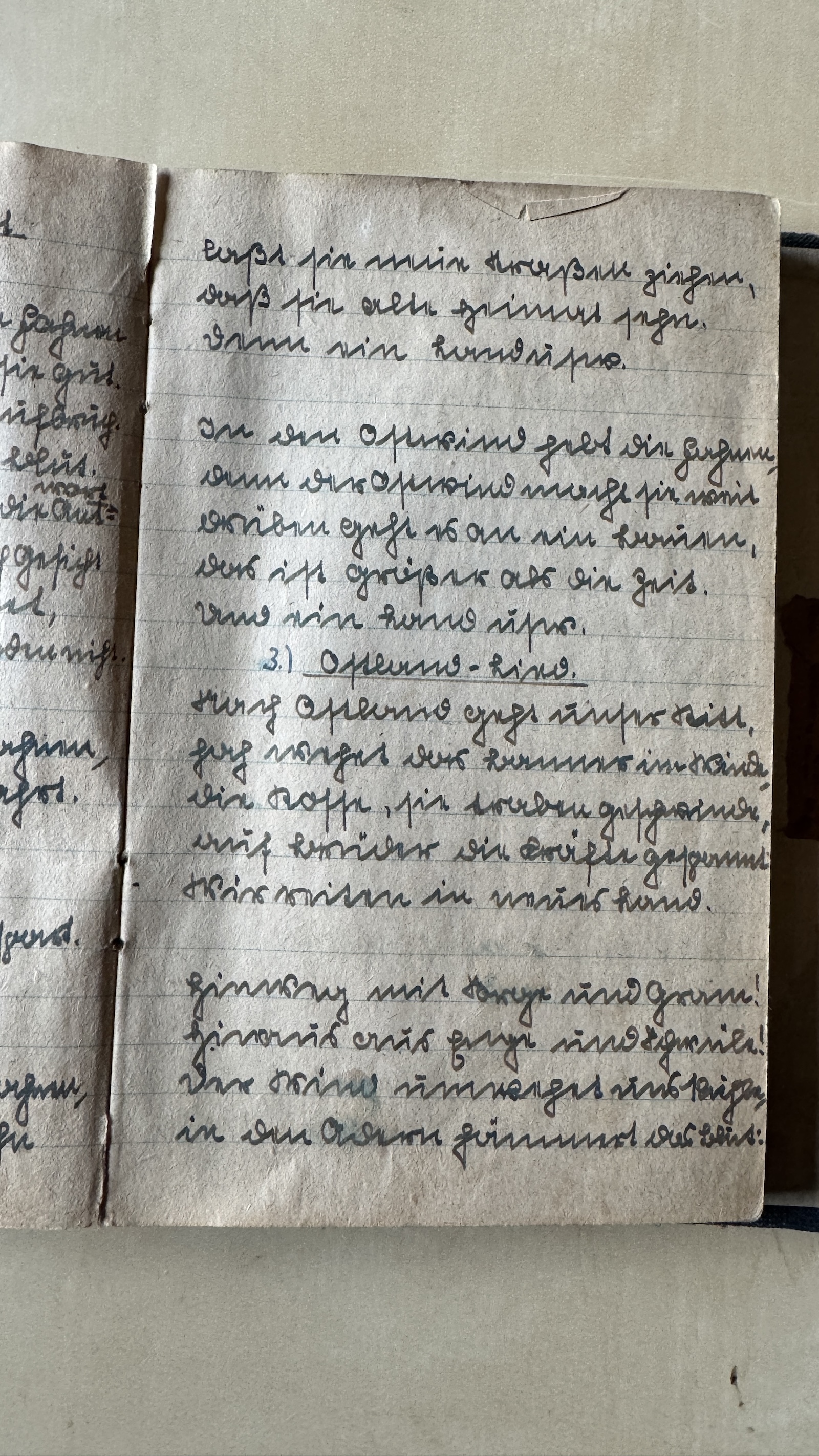 Original Liederbuch Seite 003