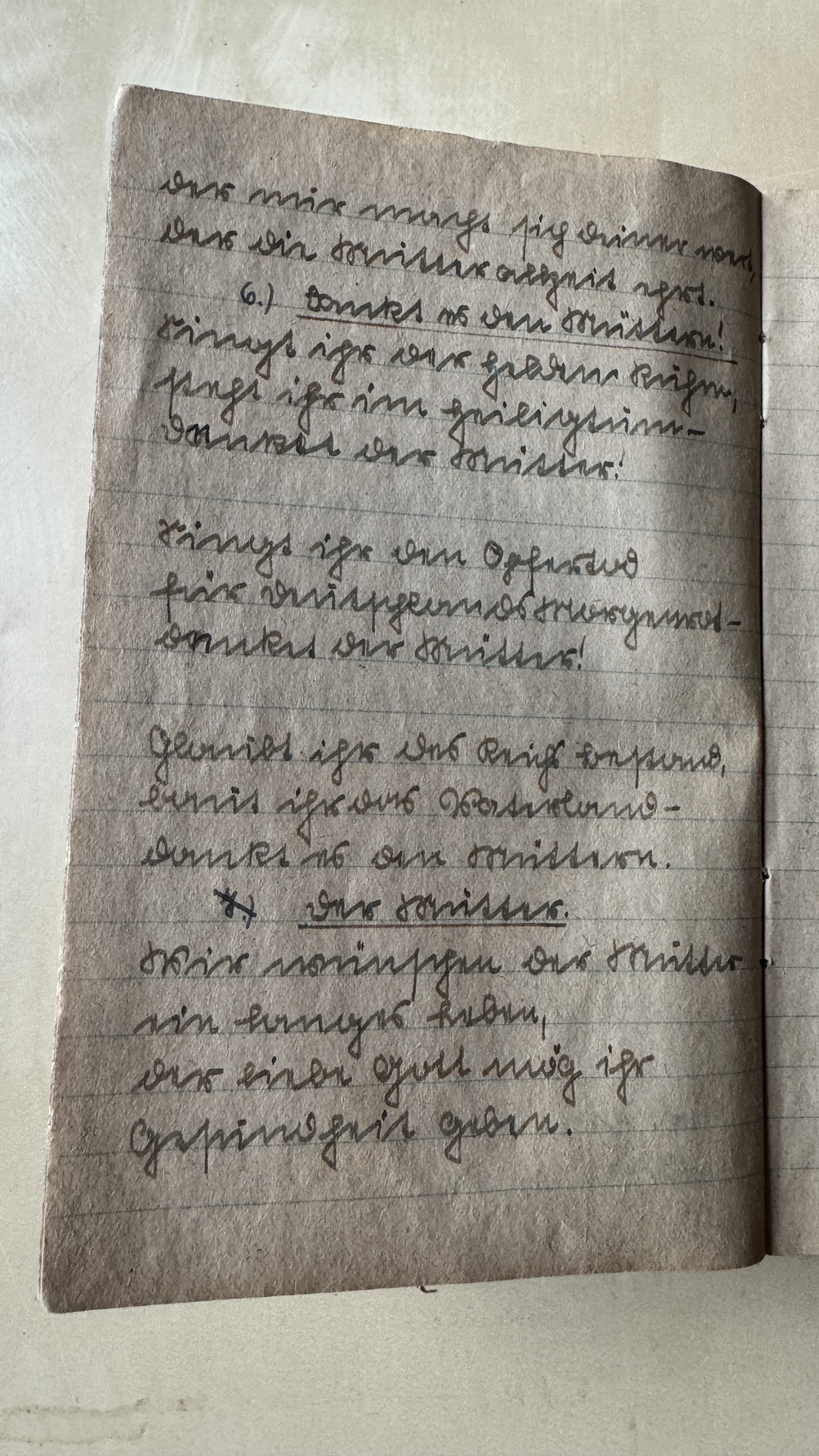 Original Liederbuch Seite 006