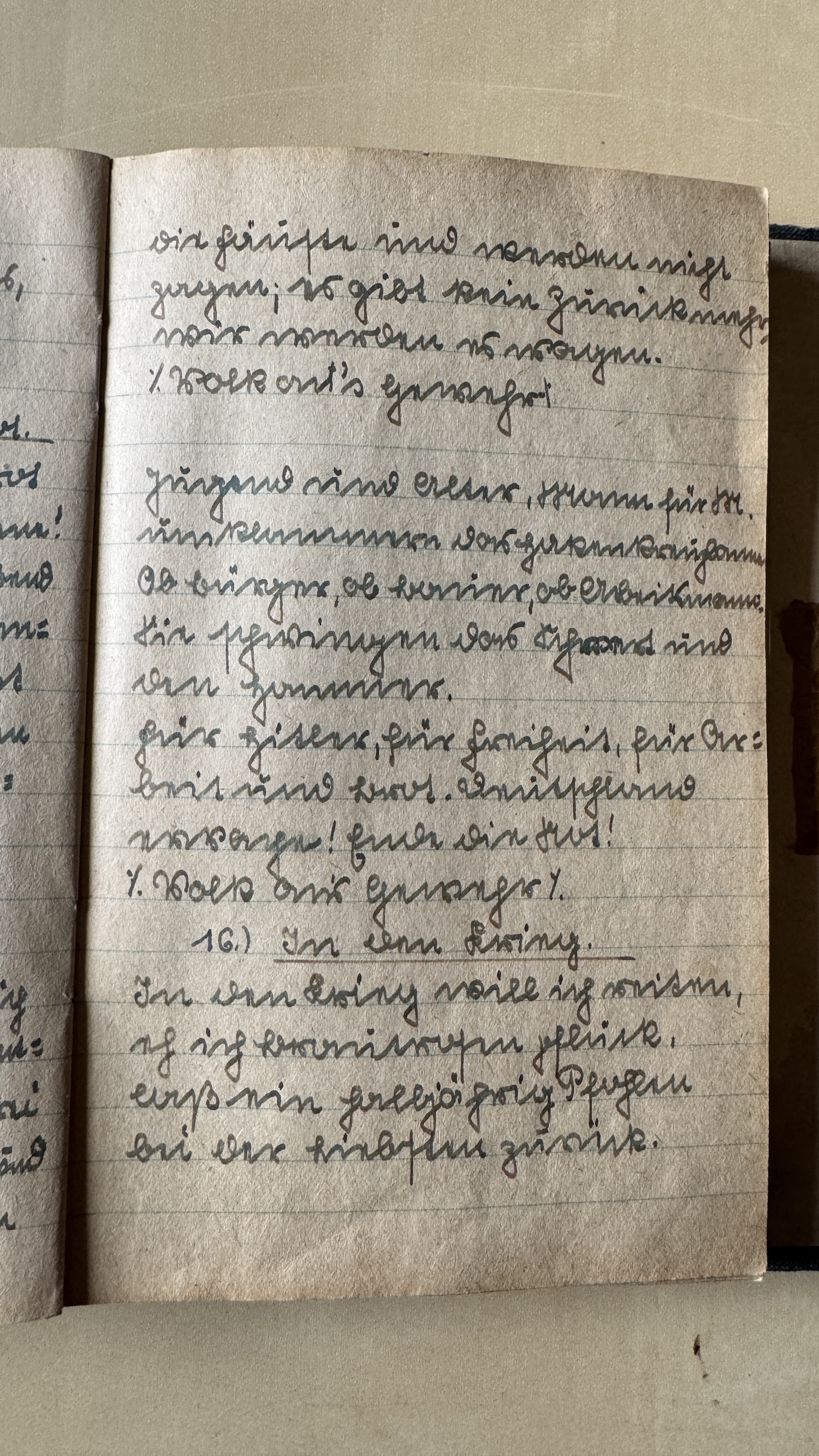 Original Liederbuch Seite 015