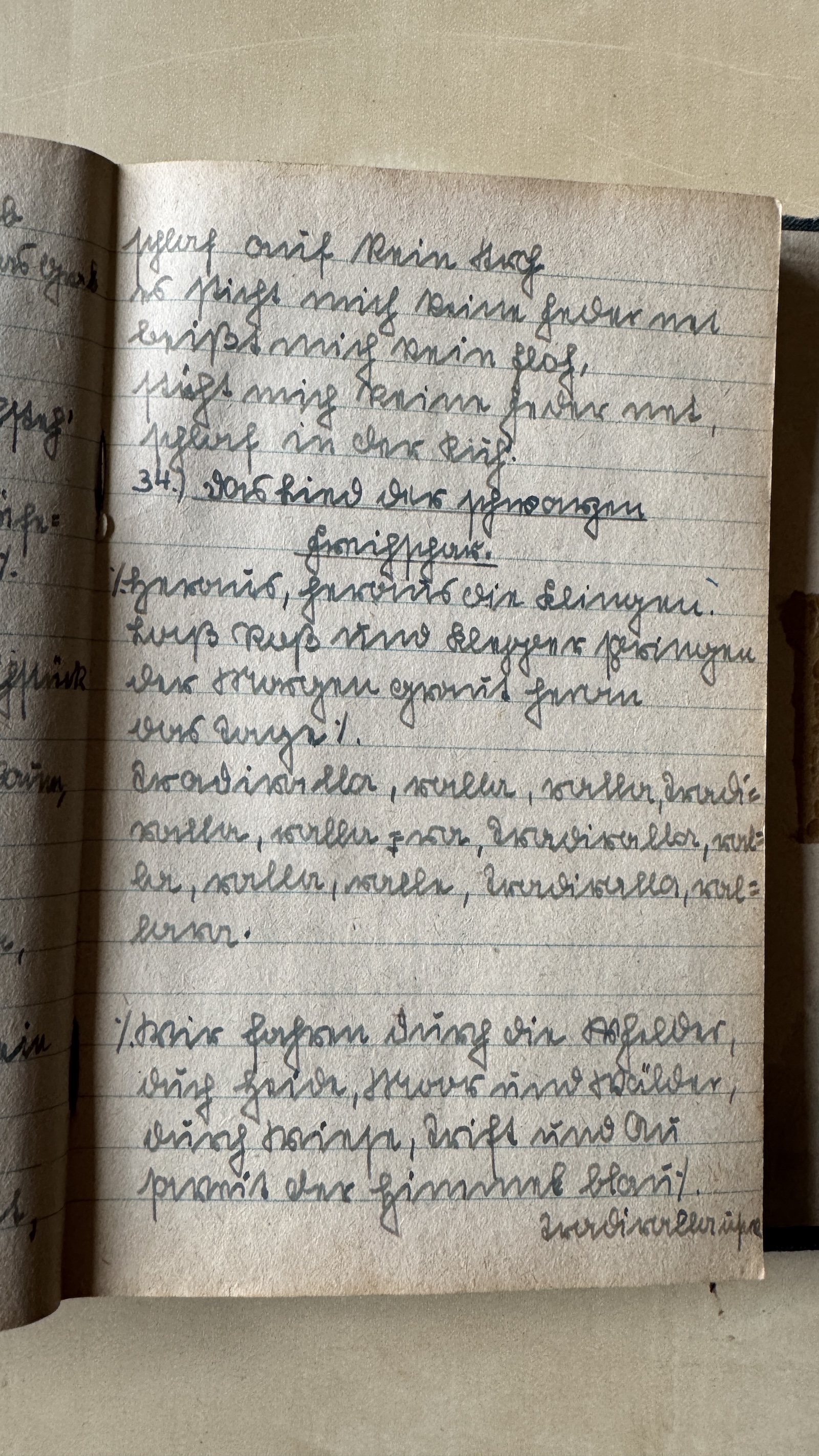 Original Liederbuch Seite 037