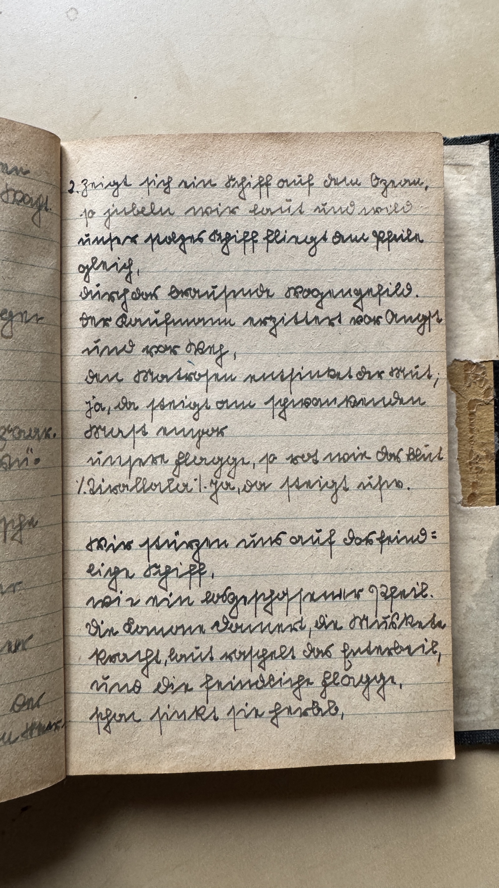 Original Liederbuch Seite 045