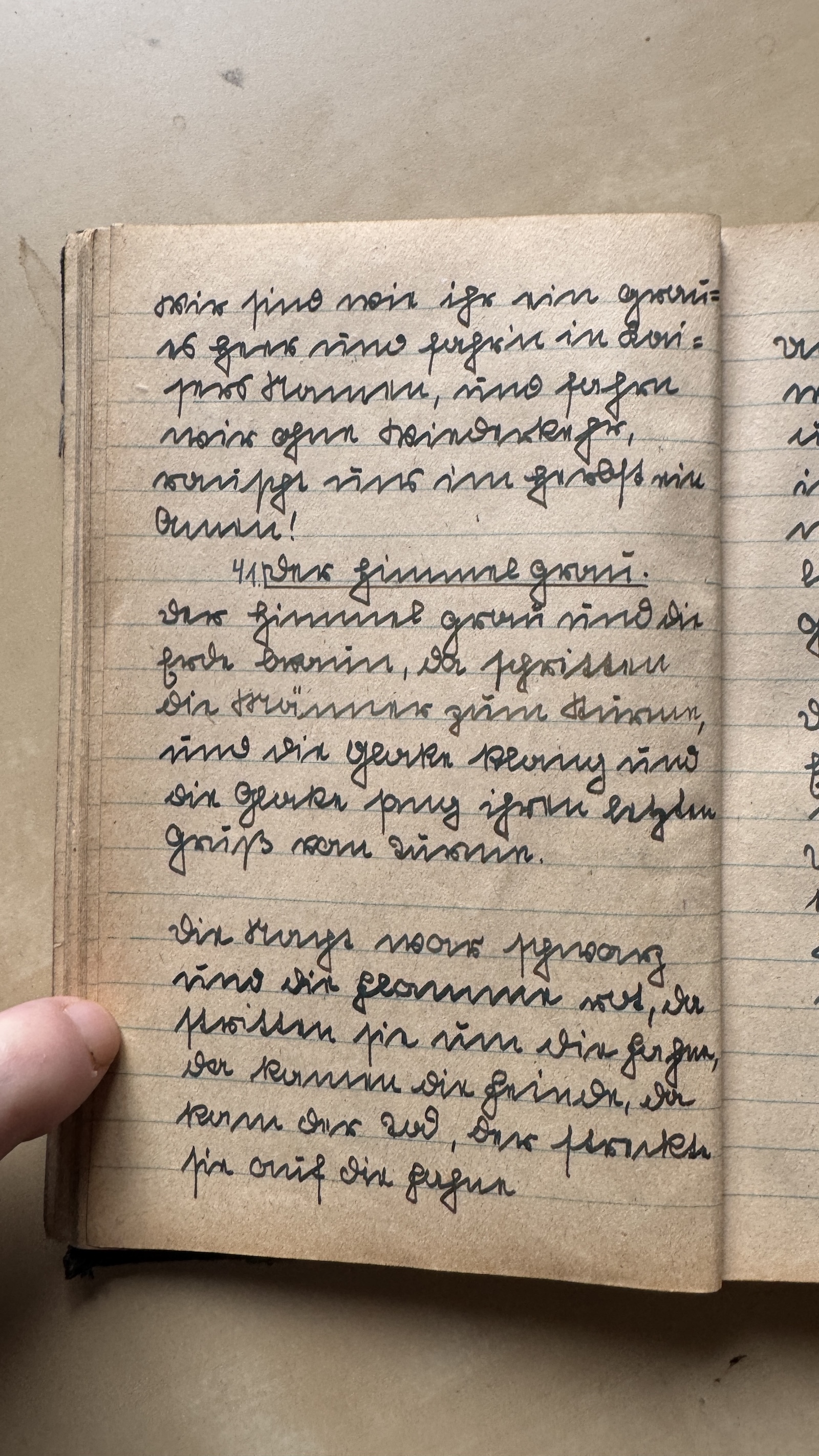 Original Liederbuch Seite 048