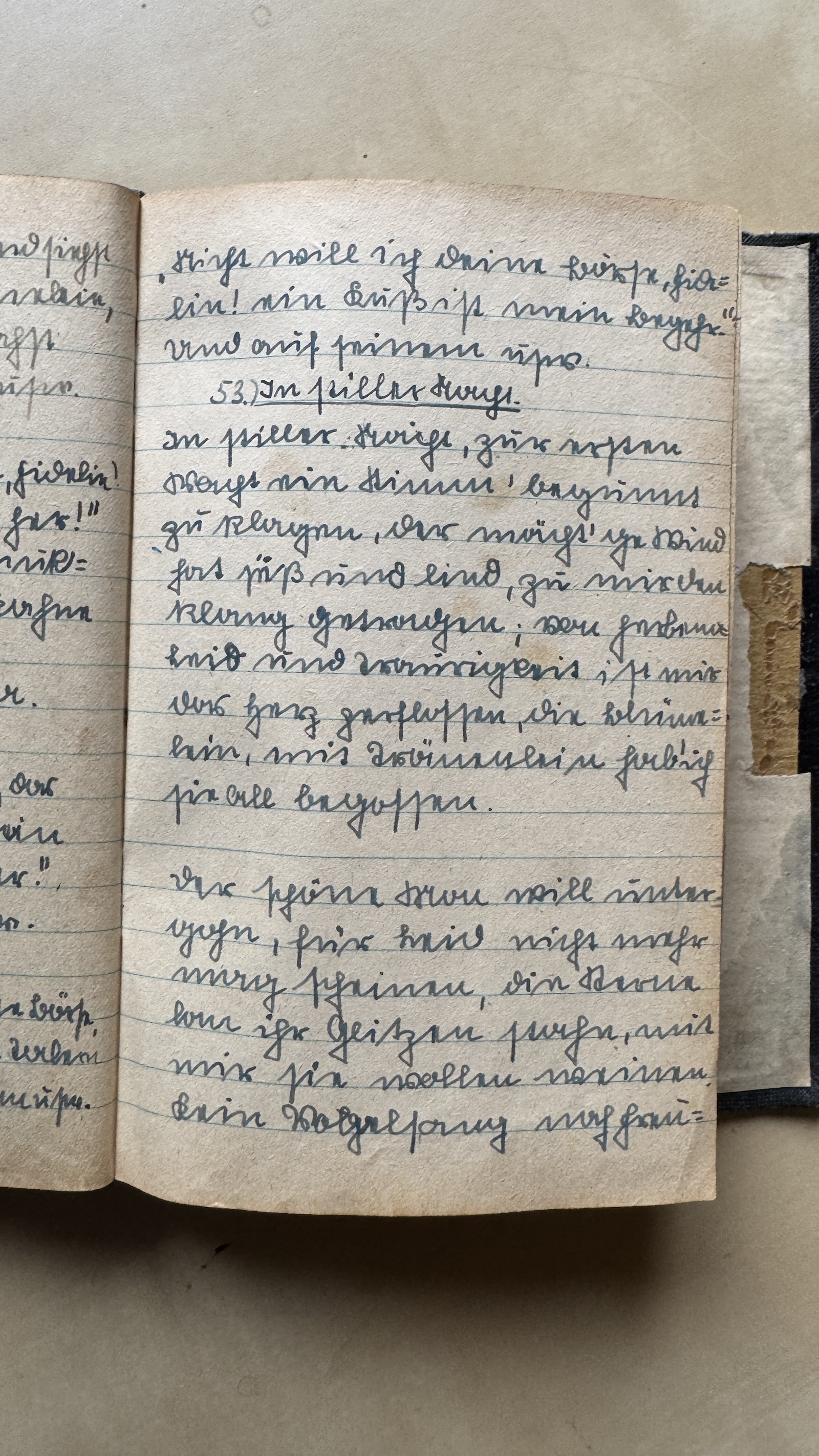 Original Liederbuch Seite 062