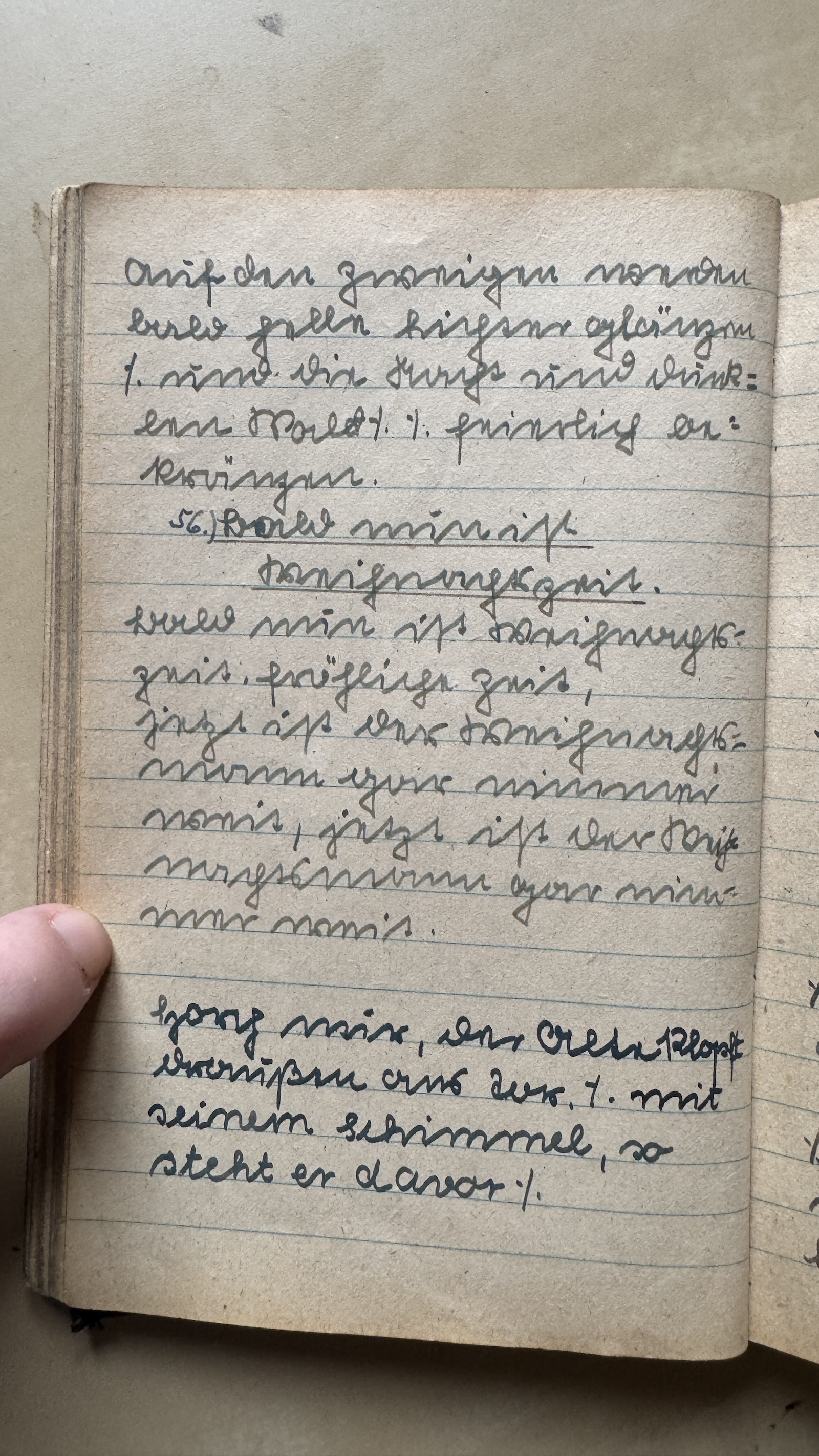 Original Liederbuch Seite 065