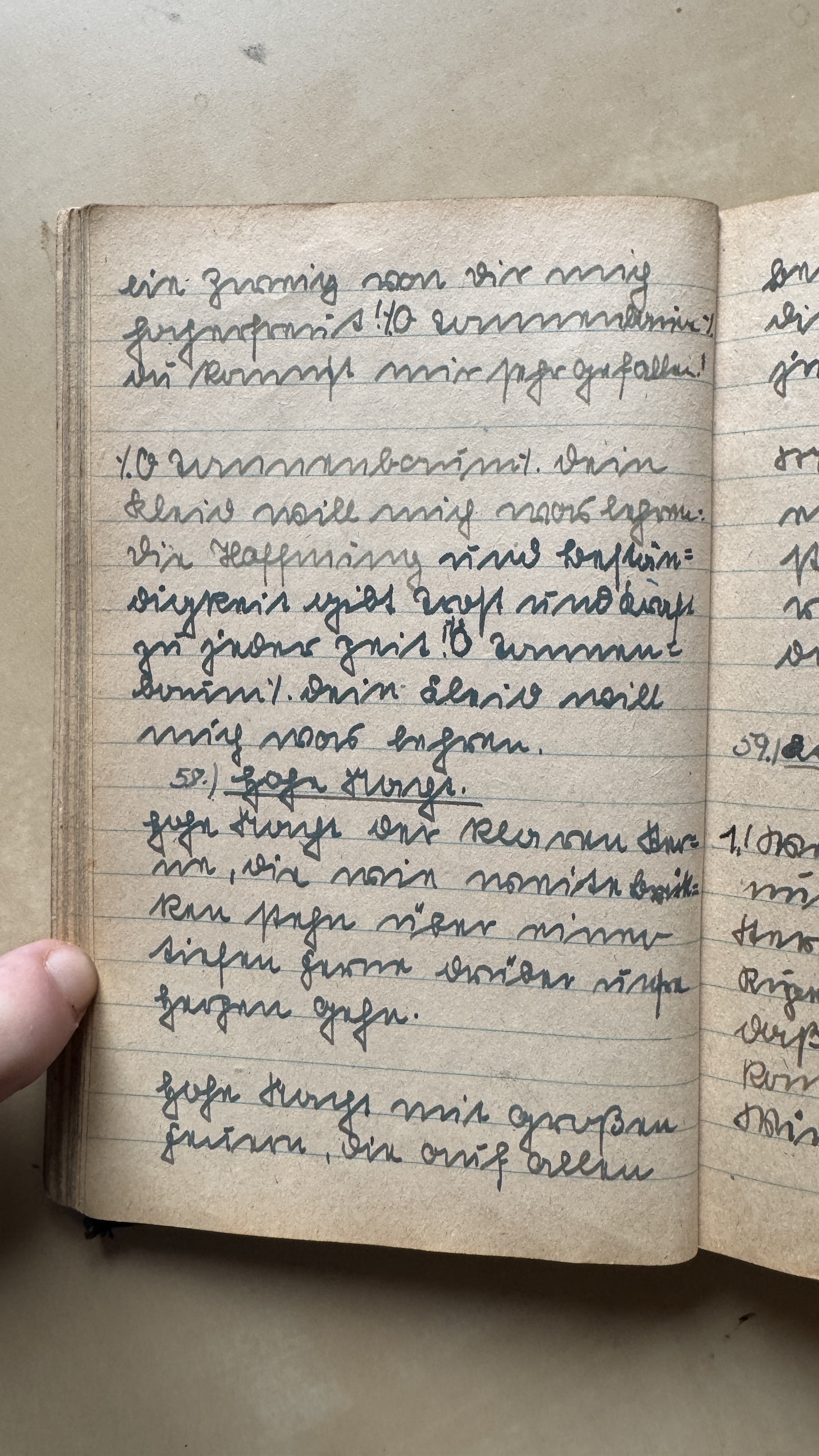 Original Liederbuch Seite 067